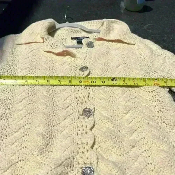 Mercer and Madison lambs wool sweater cardigan - Picture 10 of 10